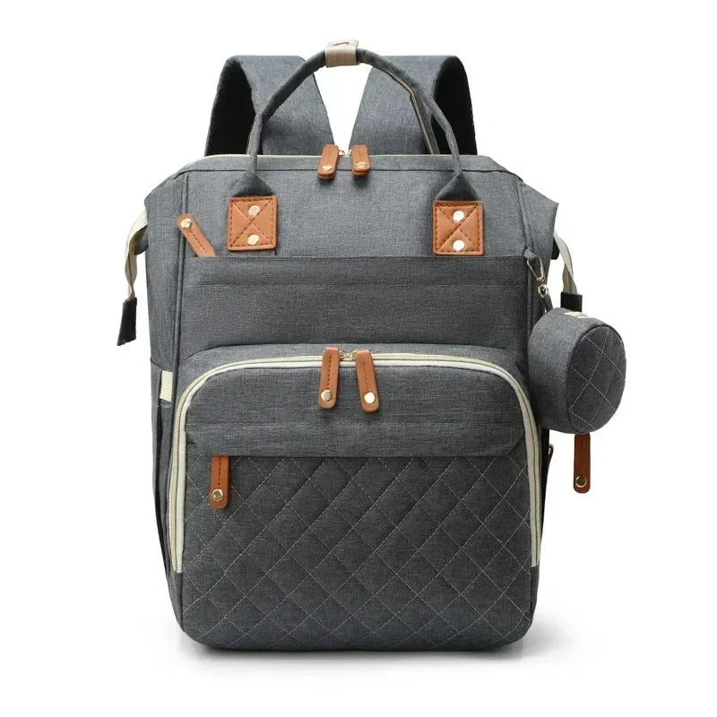 USB Mummy Bag Diaper Bag Baby Care Large Capacity Mom Backpack Mummy Maternity Wet Bags Waterproof Baby Pregnant Nappy Backpack